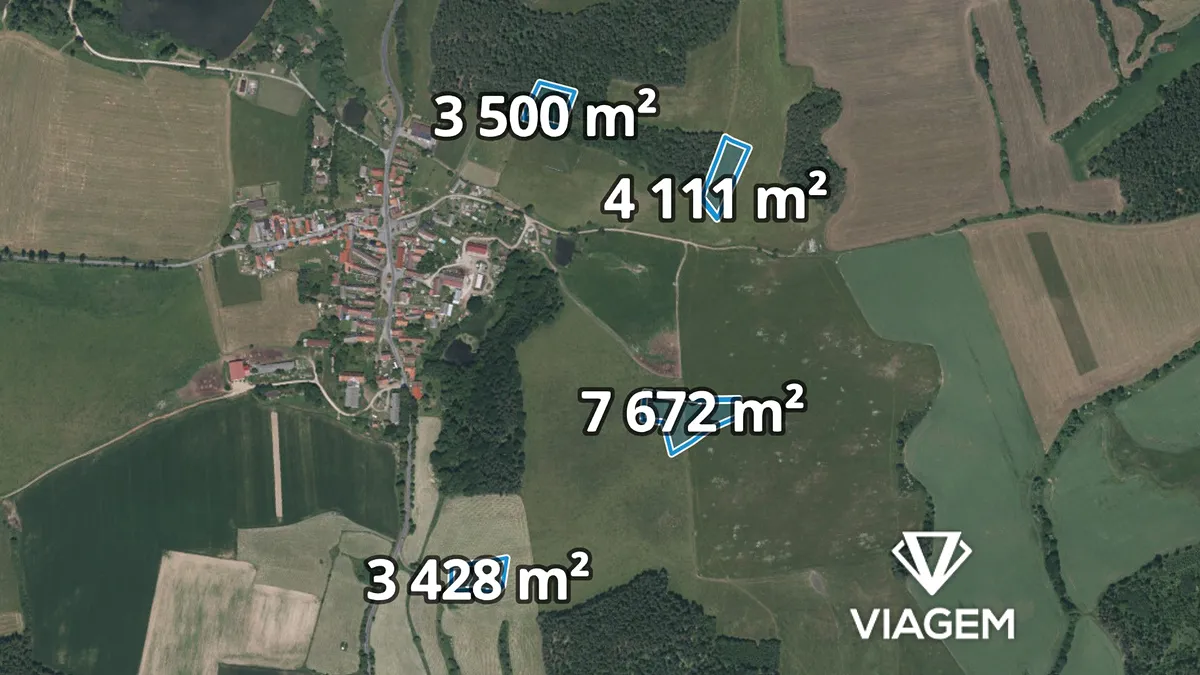 Prodej podílu 1/8 pole 2338 m²